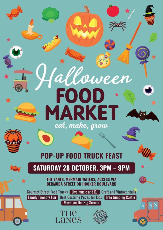 Halloween market poster